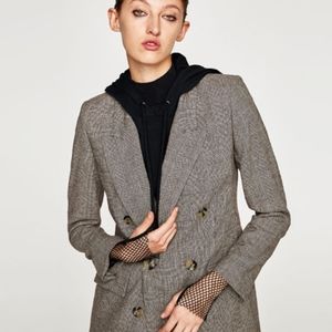 Zara Double Breasted Blazer